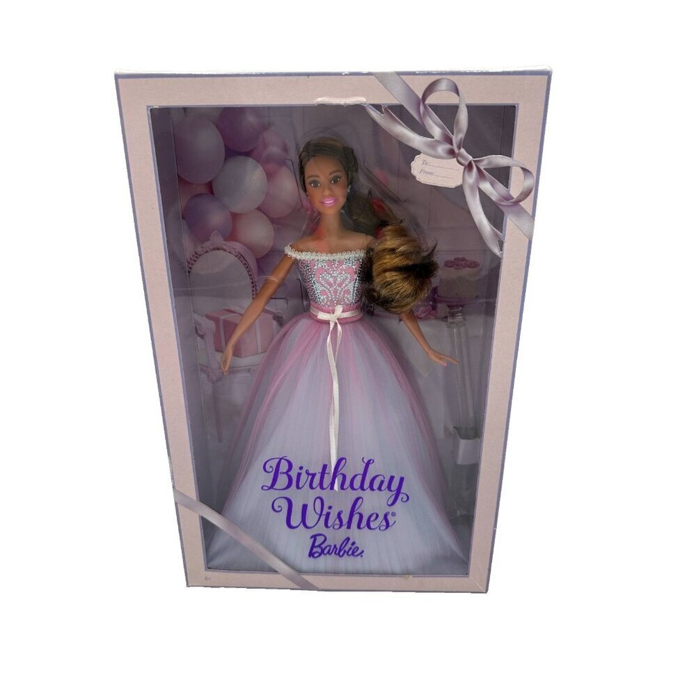 2016 Mattel Birthday Wishes Barbie Hispanic Mattel #DVP51 NRFB NIB